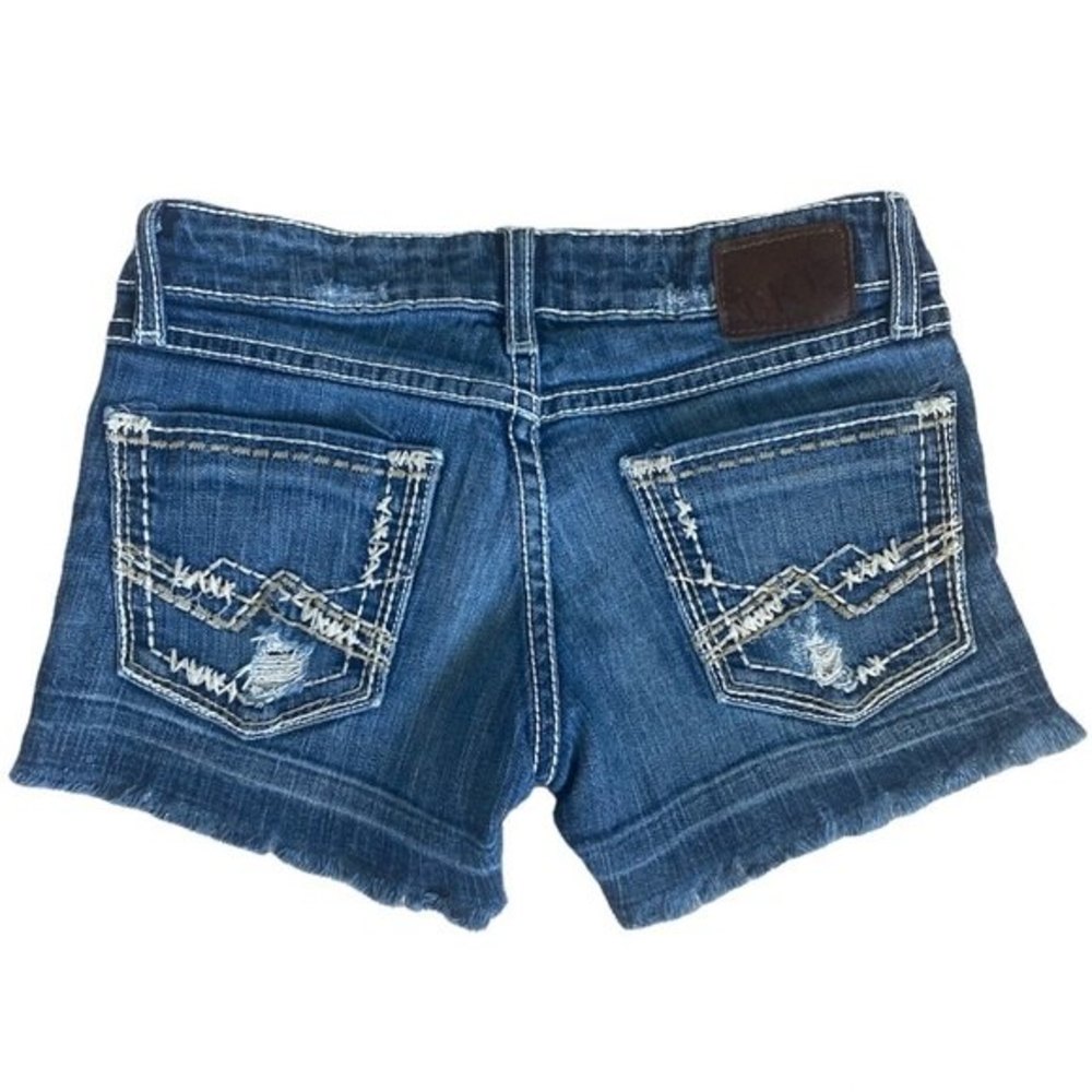 BKE Stella Shorts Raw Hem Size 24